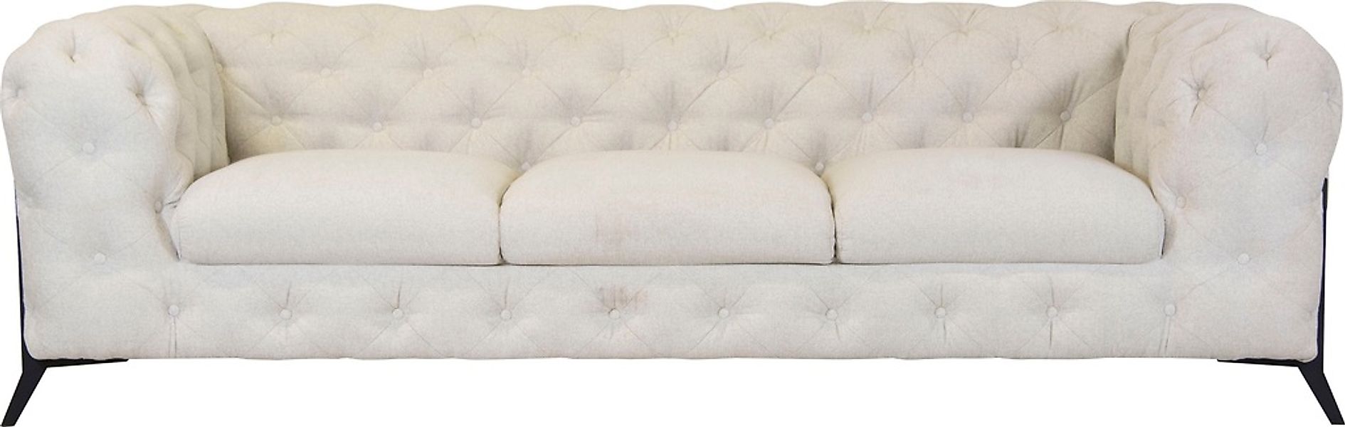 Leonique Chesterfield-Sofa "Amaury", aufwändige Knopfheftung, moderne Chest günstig online kaufen