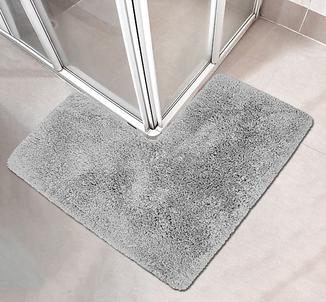 OTTO home Badematte "Sanremo, Badvorleger, Badezimmer Teppich, sehr weich" günstig online kaufen