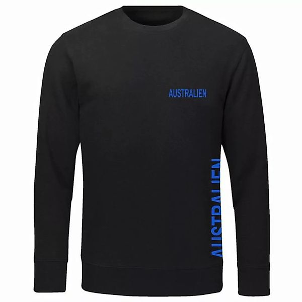 multifanshop Sweatshirt Australien - Brust & Seite - Pullover günstig online kaufen