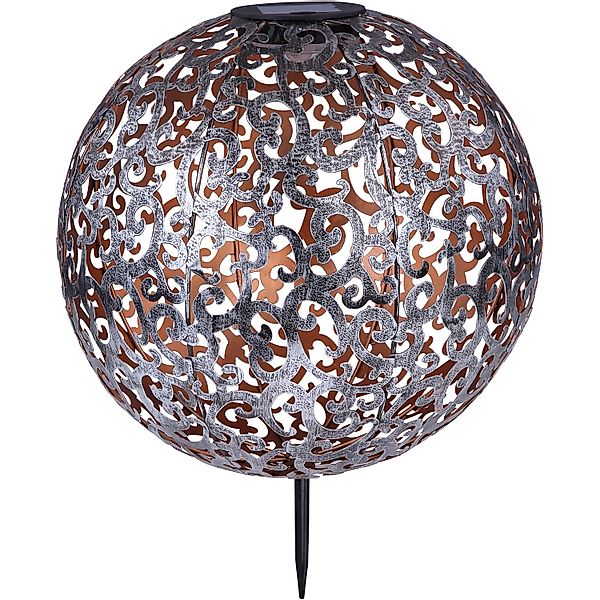 GLOBO LIGHTING LED Solarleuchte SOLAR, LED fest integriert, Warmweiß, Solar günstig online kaufen