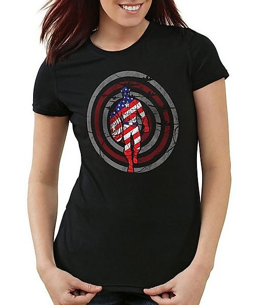 style3 T-Shirt Captain USA amercia hero avenger first avengers comic superh günstig online kaufen