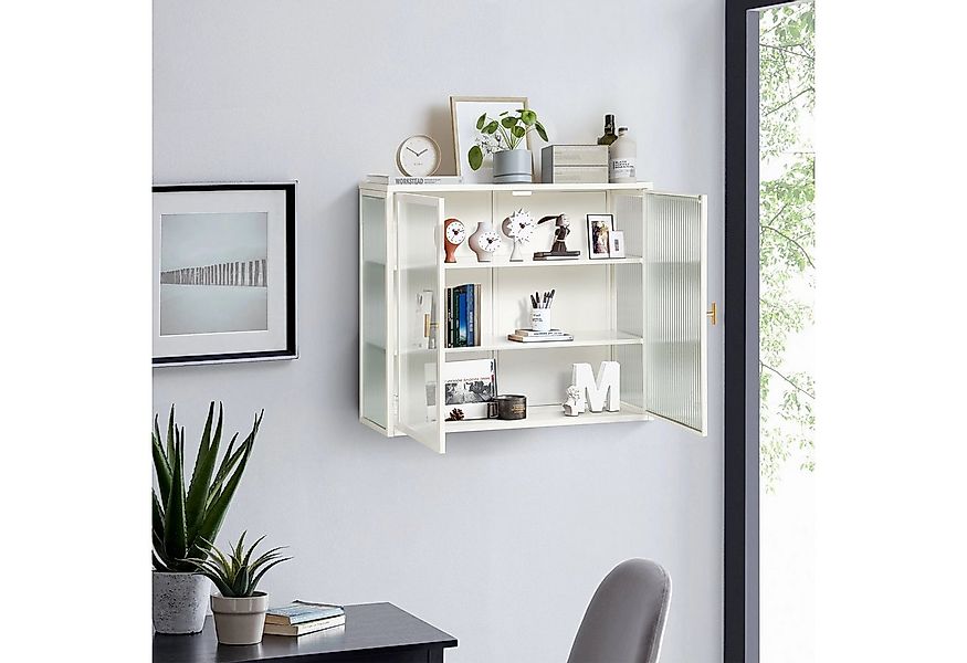 MODFU Hängeschrank Zweitüriger Wandschrank 70 cm,Stauraumschrank Hängevitri günstig online kaufen