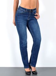 ESRA Straight-Jeans High Waist Damen Jeans günstig online kaufen