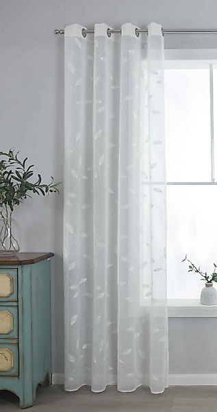 Gardinenbox Gardine, Ösen (1 St), transparent, günstig online kaufen