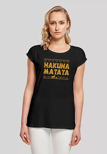F4NT4STIC T-Shirt T-Shirt Disney König der Löwen Hakuna Matata Print günstig online kaufen