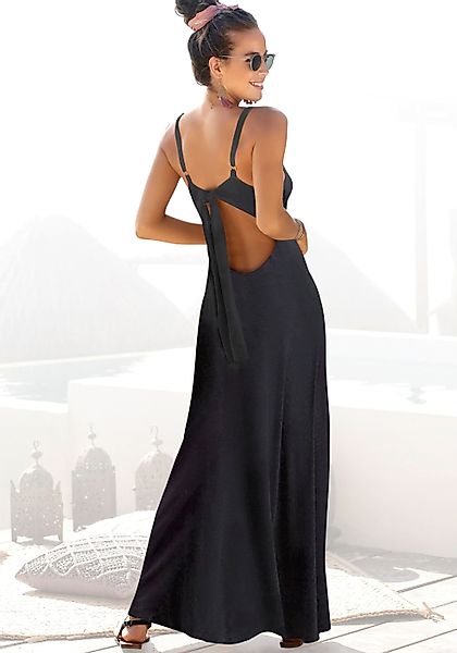 s.Oliver Maxikleid mit tiefem Rückenausschnitt günstig online kaufen