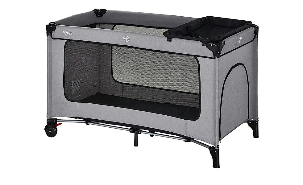 Fillikid Reisebett  Premium ¦ grau ¦ Maße (cm): B: 65 H: 76 T: 125.0 Baby > günstig online kaufen