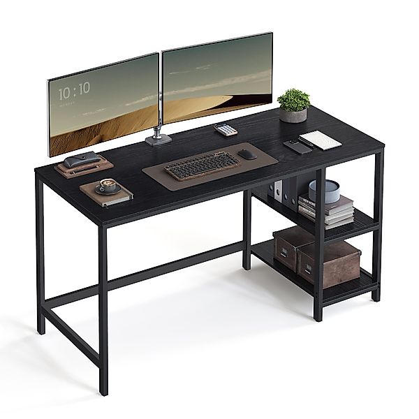 VASAGLE Schreibtisch Computertisch, 120/140cm Bürotisch mit günstig online kaufen