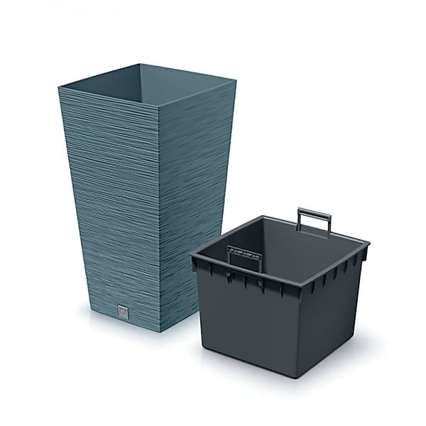 Prosperplast Blumentopf, Furu Square Quadratisch Pflanzgefäß günstig online kaufen