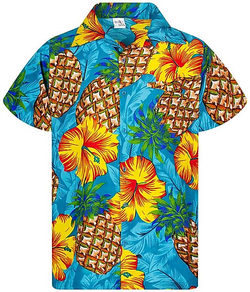 King Kameha Hawaiihemd Pineapple Hibiscus Funky günstig online kaufen