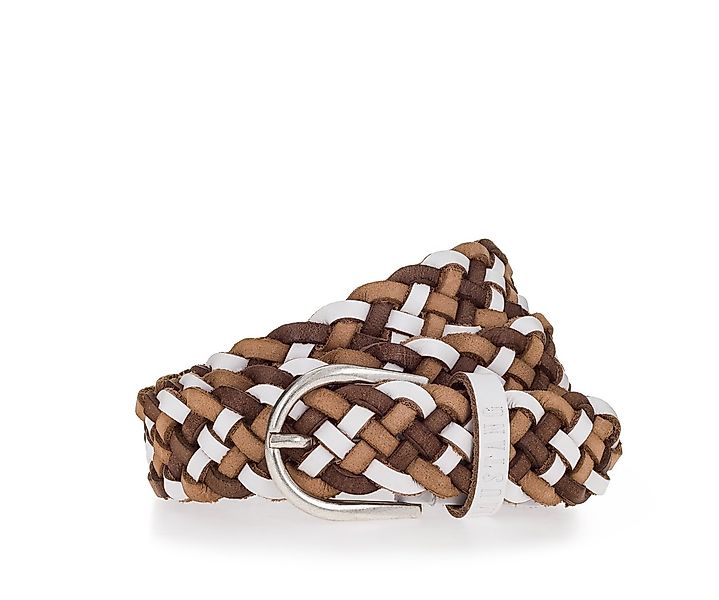 MUSTANG Flechtgürtel (1-St) Mit Hingucker-Flechtoptik, 3 cm günstig online kaufen
