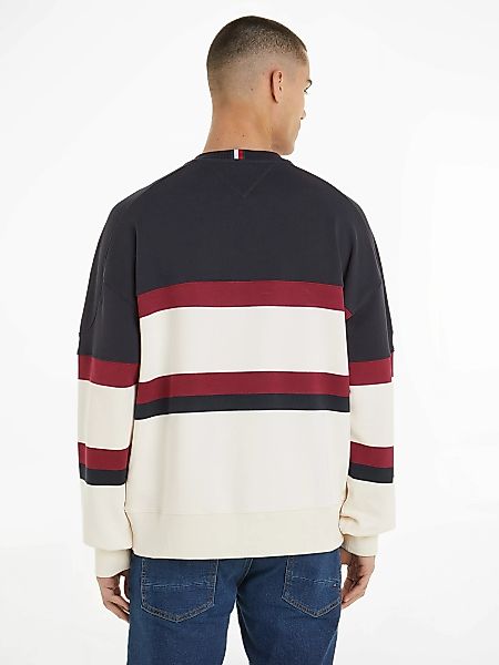 Tommy Hilfiger Sweatshirt "MONOTYPE COLOR BLOCK SWEATSHIRT" günstig online kaufen