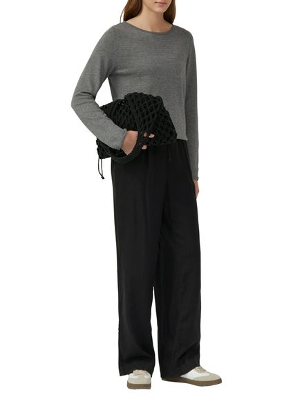 s.Oliver Langarmshirt mit Rollkanten günstig online kaufen