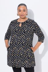 Ulla Popken Longshirt Longshirt Punkte A-Linie günstig online kaufen