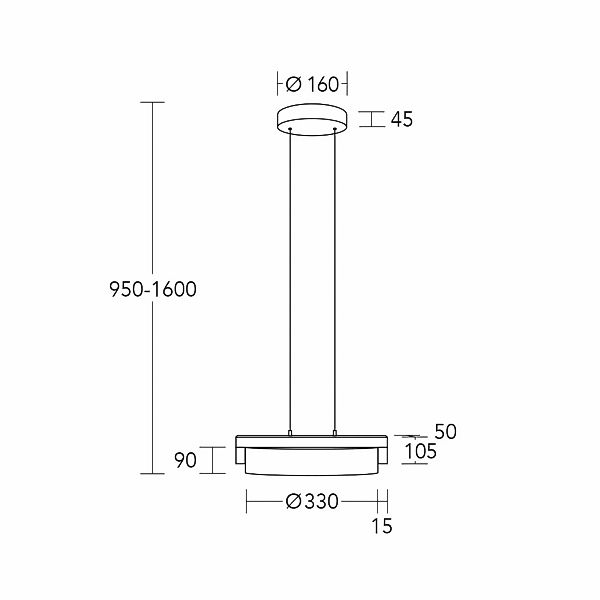 HerzBlut LED-Pendelleuchte Talon, Glas, dimmbar günstig online kaufen