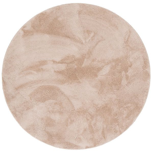 Pergamon Fellteppich Fellteppich Super Soft Pearl Rund, Rund, Höhe: 19 mm günstig online kaufen