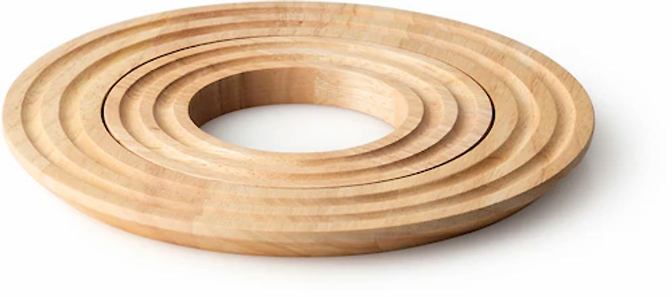 Continenta Topfuntersetzer, (2 tlg.), rund, Gummibaum Ø 21x1,5 cm günstig online kaufen