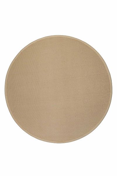 Wecon home Teppich "Hugo one" rund 5 mm Höhe Naturfaser, Jute, Sisal-Optik, günstig online kaufen