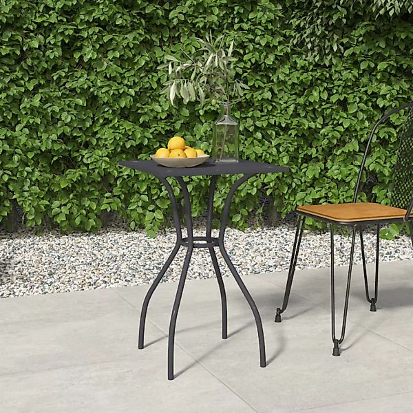 vidaXL Gartentisch Gartentisch Anthrazit 50x50x72 cm günstig online kaufen