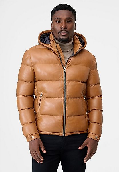 RICANO Lederjacke Vince Leder-Steppjacke aus Lamm-Nappa-Leder günstig online kaufen