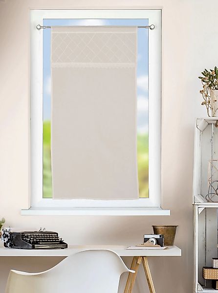 HOMING Gardine "Lumi" Stangendurchzug 1 Stk. tlg. Panneaux günstig online kaufen