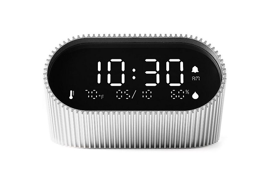 Lexon Quarzwecker DigitalRay Clock Alufarben günstig online kaufen