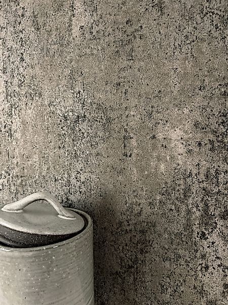 Newroom Vliestapete, Braun Tapete Modern Beton günstig online kaufen
