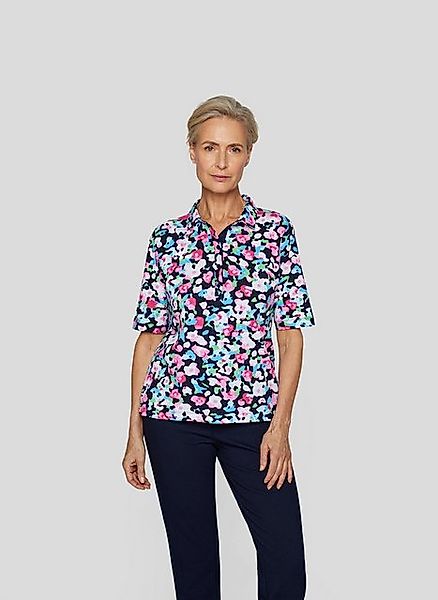 Rabe Print-Shirt Rabe Poloshirt mit buntem Allover-Print günstig online kaufen