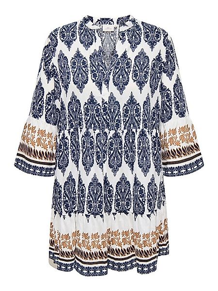 ONLY CARMAKOMA Blusenkleid CARHAVANA LIFE 3/4 TUNIC DRESS AOP günstig online kaufen