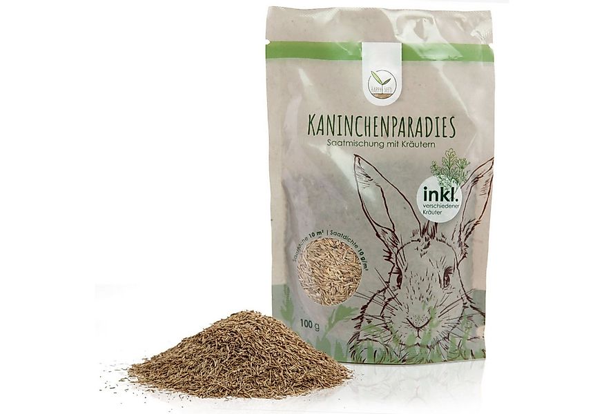 HappySeed Kräutersamen Kaninchenwiese Samen - Kleintierw. Saatgut (Anzucht günstig online kaufen