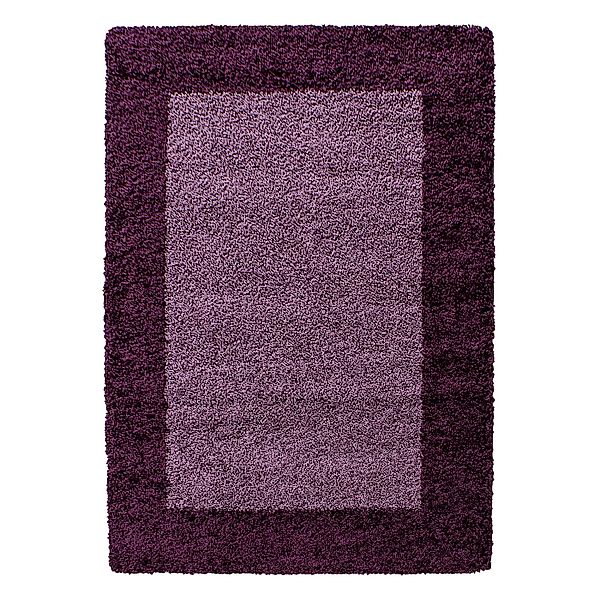 Ayyildiz Hochflorteppich Life 1503 Violett 120 cm x 170 cm günstig online kaufen