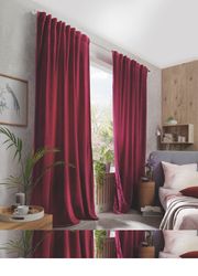 Home Basics Vorhang "WOLLY" Multifunktionsband 1 Stk. tlg. Chenille günstig online kaufen