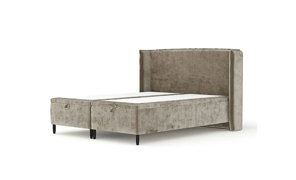 Polsterbett   ¦ beige ¦ Maße (cm): B: 218 H: 117 Betten > Komfortbetten - H günstig online kaufen