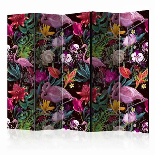 artgeist Paravent Colorful Exotic II [Room Dividers] mehrfarbig Gr. 225 x 1 günstig online kaufen
