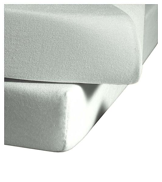 fleuresse Spannbettlaken Comfort Jerseyspannlaken, 96% Baumwolle, günstig online kaufen