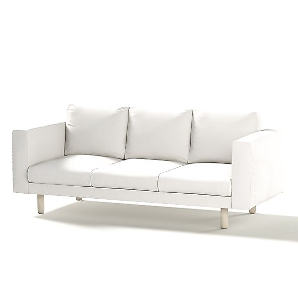 Bezug für Norsborg 3-Sitzer Sofa, weiss, Norsborg 3-Sitzer Sofabezug, Cotto günstig online kaufen