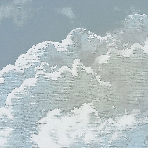Komar Vliestapete Vintage Clouds 250 cm x 250 cm Blau günstig online kaufen