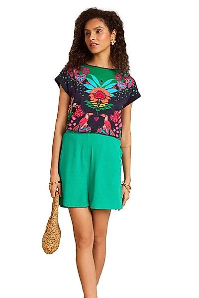 Love & Roses T-Shirt Love & Roses Rundhals-T-Shirt, Kurzgröße (1-tlg) günstig online kaufen