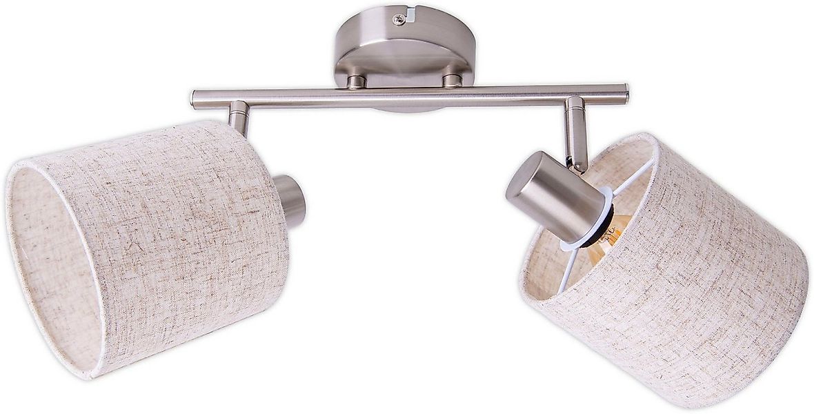 näve Deckenleuchte Maron, ohne Leuchtmittel, 2er Deckenleuchte, Wandleuchte günstig online kaufen