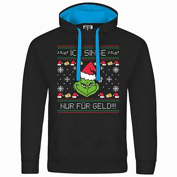 deinshirt Kapuzenpullover Herren Kapuzenpullover Ich singe nur für Geld Mit günstig online kaufen