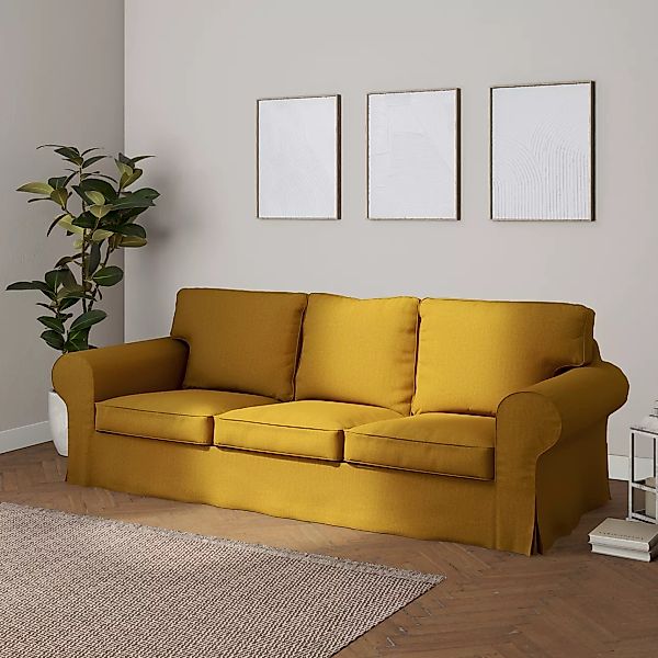 Bezug für Ektorp 3-Sitzer Schlafsofa, neues Modell (2013), senfgelb, 40cm x günstig online kaufen