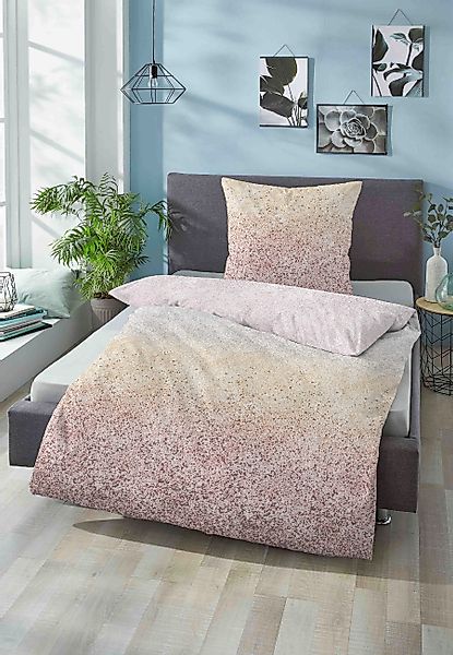 Biberna Bettwäsche Isabella, Mako-Satin, 2 teilig, günstig online kaufen