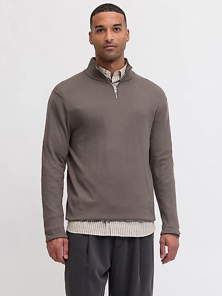 Jack & Jones Troyer "JJEEMIL KNIT HALF ZIP NOOS" günstig online kaufen