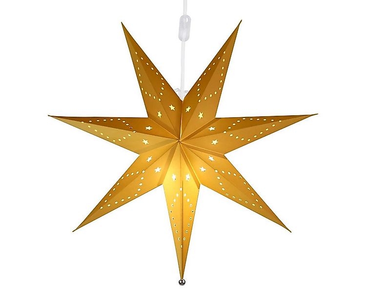 Salcar LED Stern LED Dekolicht Weihnachtsstern Papierstern-Lichterkette Bel günstig online kaufen