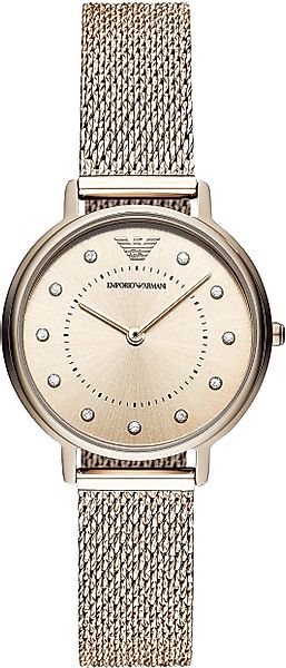 Emporio Armani Quarzuhr AR11129, Armbanduhr, Damenuhr, günstig online kaufen