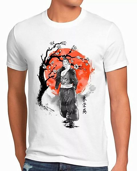 style3 T-Shirt Todo Cherry Blossom jujutsu kaisen anime japan manga günstig online kaufen