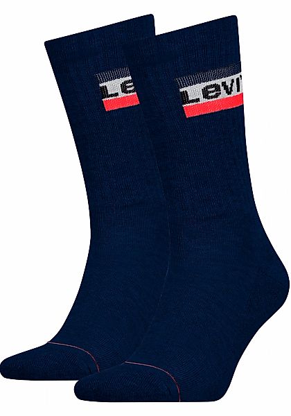 Levis Socken "LEVIS REGULAR CUT SPRTWR LOGO 2P", (Packung, 2 Paar, 2er Pack günstig online kaufen