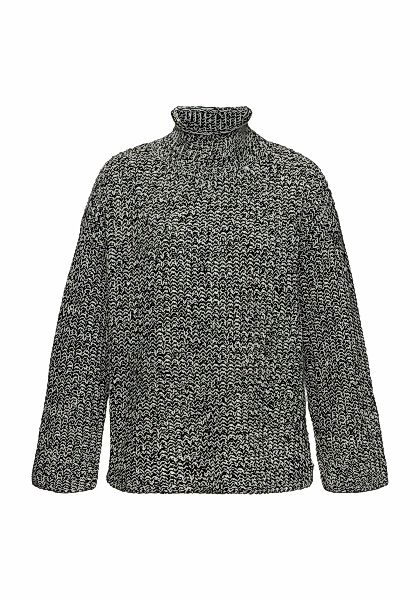 Buffalo Stehkragenpullover in Melange-Optik günstig online kaufen