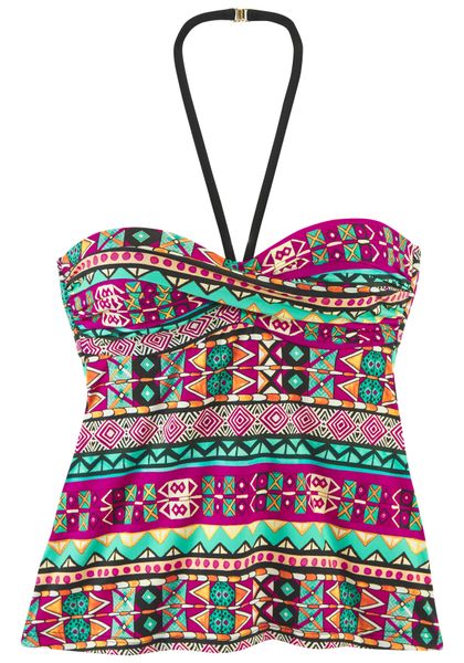 Buffalo Bügel-Tankini mit farbenfrohen Design günstig online kaufen