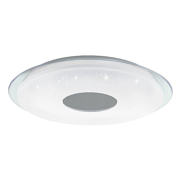 Eglo LED-Deckenleuchte Lanciano-Z CCT Ø 56 cm Weiß-Transparent günstig online kaufen